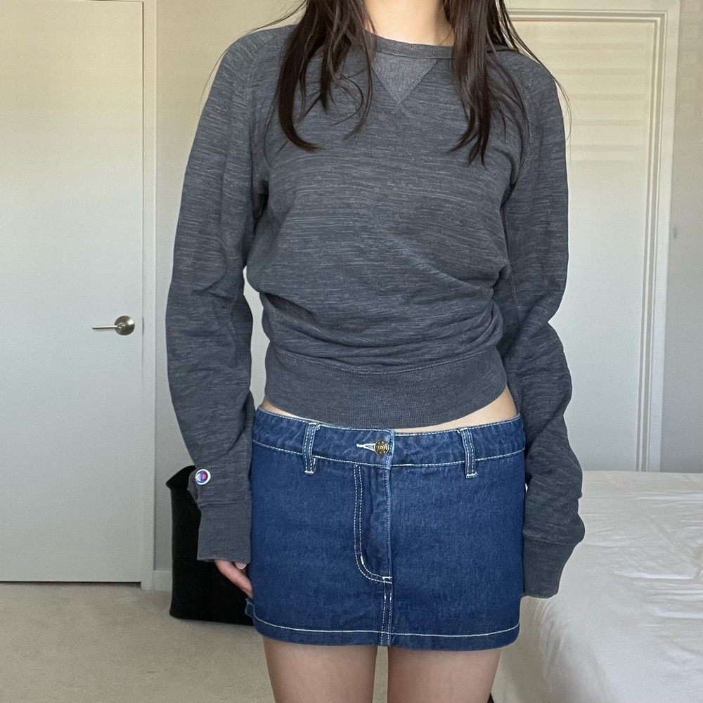Champion Gray Crewneck Sweater